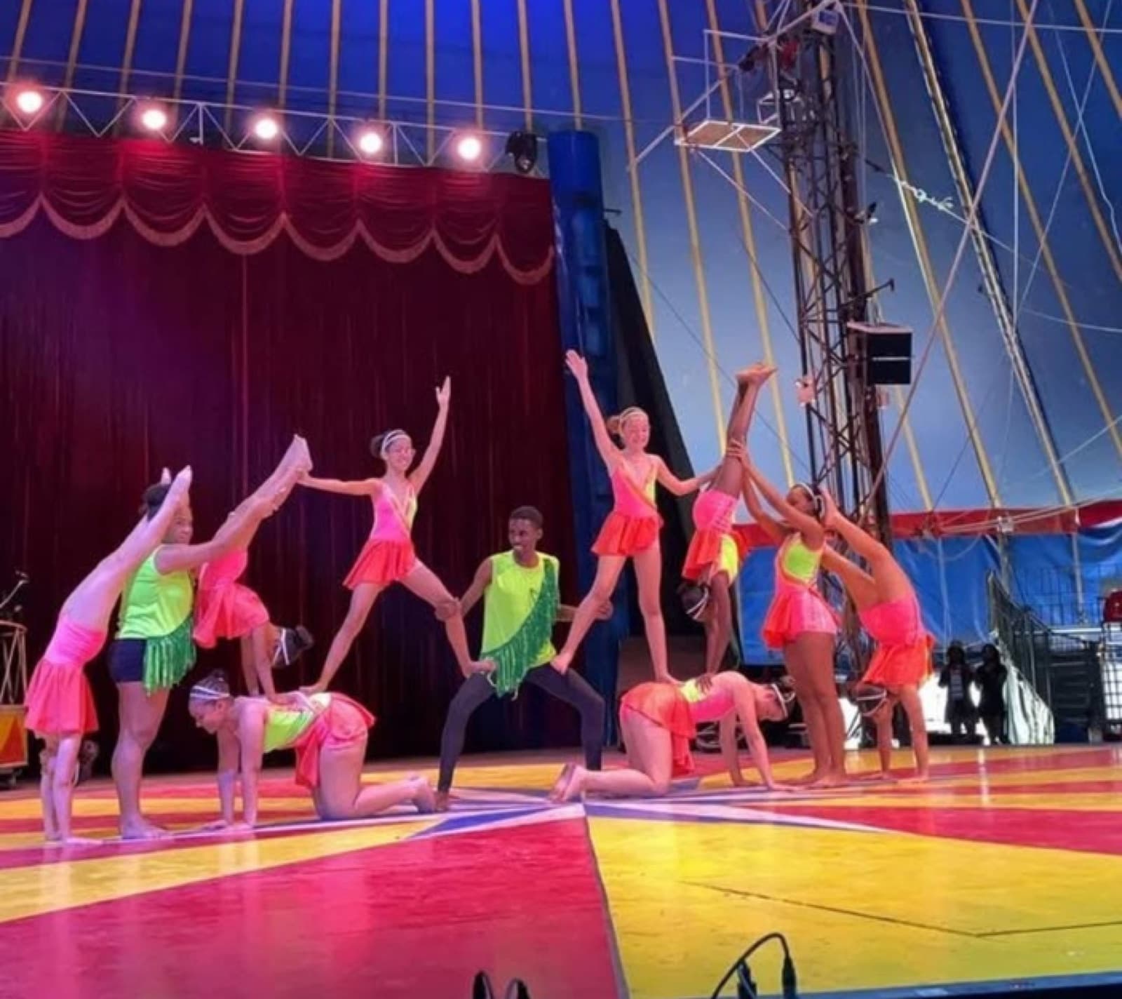 A Magia do Circo — cena
