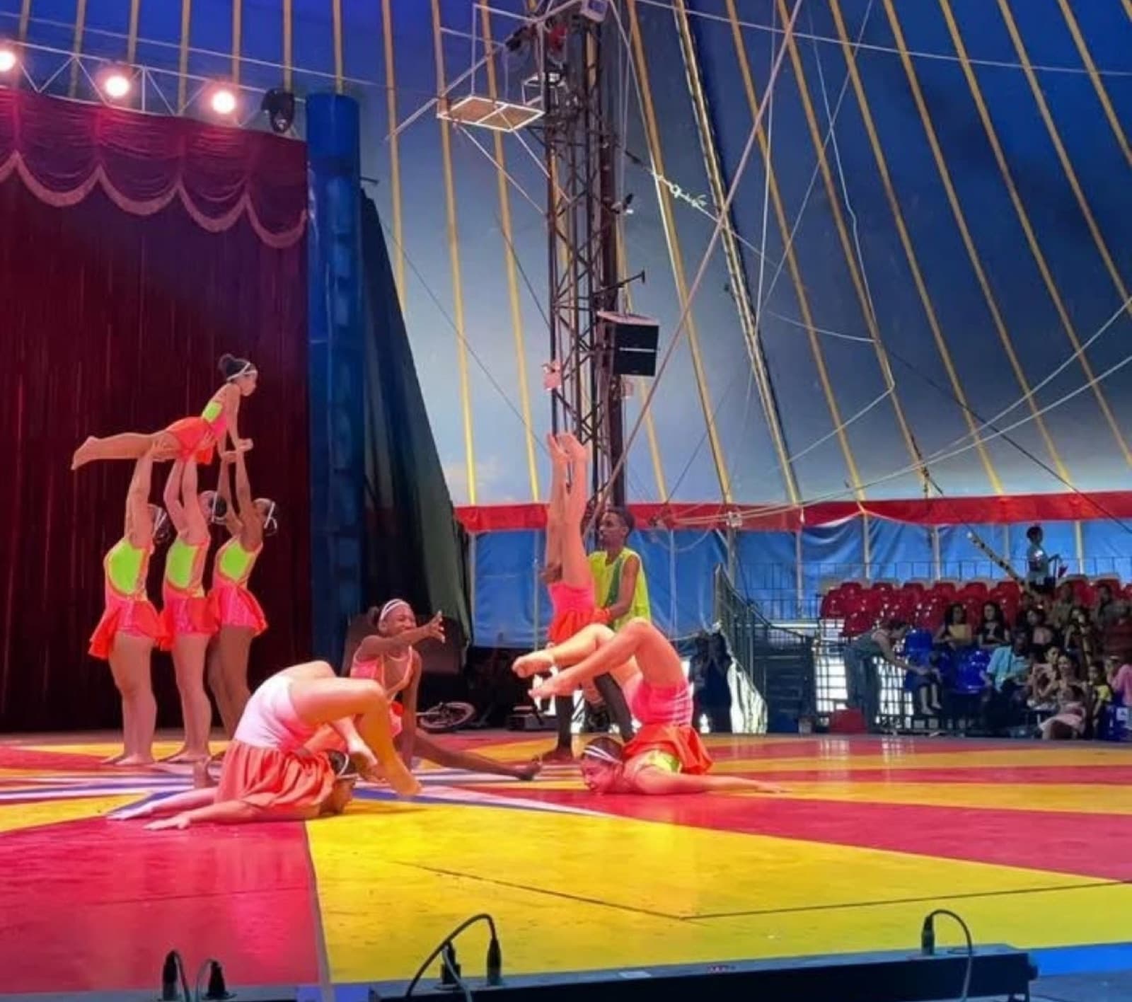 A Magia do Circo — cena